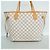 Borsa Tote Louis Vuitton Damier Azur Neverfull MM - vista 13