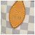 Borsa Tote Louis Vuitton Damier Azur Neverfull MM - vista 6