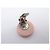 ORECCHINI CHANEL ROTONDI LOGO CC 2005 RESINA ROSA ROUND EARRINGS - vista 10