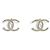 NUOVI ORECCHINI CHANEL LOGO CC STRASS 2020 IN METALLO DORATO