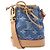 NUOVO CHARM PER BORSA LOUIS VUITTON MICRO NOE M01700 IN TOILE DENIM MONOGRAM