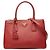 Borsa 2-Way Prada Galleria Saffiano con logo triangolare