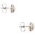Orecchini a lobo David Yurman Sterling Silver 18k Gold Petite Chatelaine - vista 2
