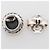 Orecchini a lobo David Yurman Sterling Silver 18k Gold Petite Chatelaine - vista 3