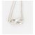 Collana Tiffany & Co. Infinity Double Chain in Argento Sterling - vista 5