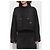 Chaqueta con capucha Balenciaga de algodón ripstop negro - vista 3