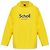 Balenciaga x Scholl Hoodie Gelb Baumwolle Oversized