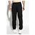 Pantaloni Moncler neri con logo in cotone - vista 4