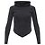 Balenciaga Kapuzenpullover schwarz aus Baumwolle