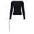 Balenciaga Top a maniche lunghe a costine