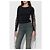 Balenciaga Top a maniche lunghe a costine - vista 3