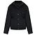 Chaqueta vaquera Balenciaga negra de algodón