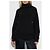 Balenciaga Logo Rollkragenpullover aus Baumwolle Schwarz - Ansicht 3