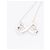 Collana Double Loving Heart in Argento Sterling Tiffany & Co. - vista 5