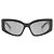 Balenciaga Rectangular Acetate Sunglasses Grey