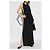 Jacquemus Peplo Longue Kleid Schwarz - Ansicht 2
