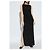 Jacquemus Peplo Longue Kleid Schwarz - Ansicht 3