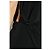 Jacquemus Peplo Longue Kleid Schwarz - Ansicht 5