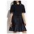 Moncler Polokleid Blau - Ansicht 3