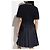 Moncler Polokleid Blau - Ansicht 4