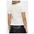 T-shirt Moncler bianca in cotone con logo - vista 4