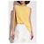 Top sin mangas asimétrico Jacquemus Amarillo - vista 3