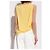 Top sin mangas asimétrico Jacquemus Amarillo - vista 4