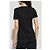 T-shirt in cotone nero con logo Moncler - vista 4