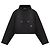 Chaqueta con capucha Balenciaga de algodón negro