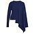 Alexander McQueen Kaschmirpullover Blau asymmetrisch