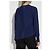 Alexander McQueen Kaschmirpullover Blau asymmetrisch - Ansicht 4