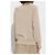 Moncler Kaschmir und Wollpullover Braun Beige - Ansicht 4