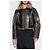 Balenciaga Shearling-Mantel im Vintage-Look - Ansicht 3
