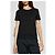 T-shirt in cotone nera con logo Moncler - vista 3
