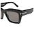 Gafas de sol Tom Ford cuadradas de acetato negro - vista 4