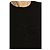 T-shirt oversized preta de algodão com bolso Dolce & Gabbana - vista 5