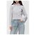 Sweat à capuche Balenciaga gris en coton - vue 3