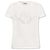 Moncler Logo T-Shirt Weiß Baumwolle