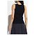 Top Balenciaga Nero con Logo e Costine - vista 4