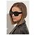 Tom Ford Rectangular Sunglasses Black Acetate - view 2