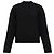 Balenciaga Baumwollpullover schwarz mit Zopfmuster