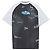 T-shirt Balenciaga com patch cinza de algodão oversized
