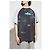 T-shirt Balenciaga com patch cinza de algodão oversized - vista 3