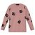 Dolce & Gabbana Monogram Pullover aus rosa Wolle