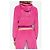 Sudadera con capucha Balenciaga rosa de algodón - vista 4