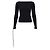 Balenciaga Top a maniche lunghe a costine