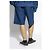 Pantaloncini Moncler in cotone blu - vista 4