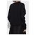 Moncler Baumwoll-Sweatshirt schwarz - Ansicht 4