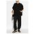 Camiseta Oversized de algodón con bolsillo Dolce & Gabbana Negra - vista 2