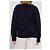 Chloé Wollpullover mit Kaschmir in Marineblau - Ansicht 4